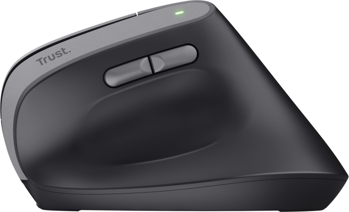 Мышь Trust Bayo 2 Ergonomic, WL/USB-A, черный