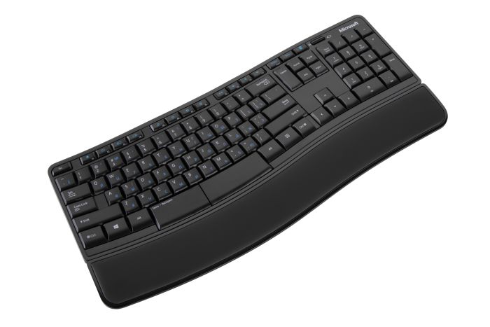 Комплект клавіатура та миша Microsoft  Comfort Desktop Sculp WL, EN/UK/RU, чорний