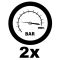 Компресор повітряний Einhell TE-AC 18/75 Li OF - Solo, акумуляторний 18В PXC, 8бар, 75л/хв, бак 5л, 7.76кг, без АКБ та ЗП