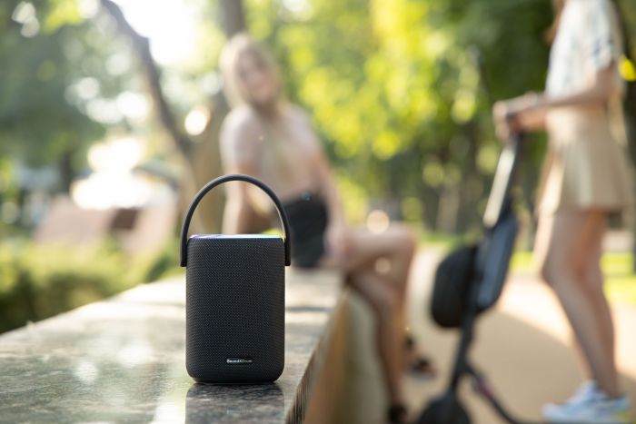 Портативна акустична система 2E SoundXDrum 50Вт, BT 5.3, TWS, RGB, PowerBank, IPX7, Чорний