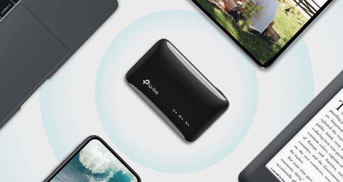 Мобильний Маршрутизатор TP-LINK  N150, 4G/LTE, 2400мА*ч TP-Link M7005