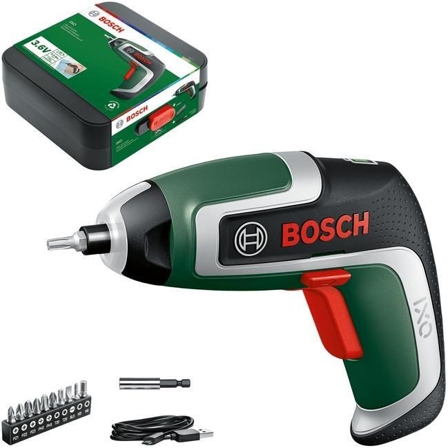 Отвертка аккумуляторная Bosch IXO 7 3.6В 3·5.5Нм 215об·мин 0.32кг