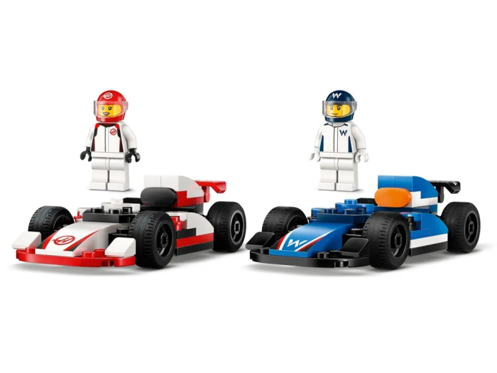 Конструктор LEGO City Автомобили для перегонов F1 команд Williams Racing и Haas F1