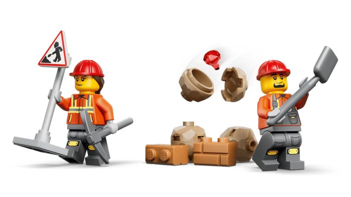 Конструктор LEGO City Жовтий екскаватор-навантажувач