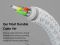 Кабель USB-A > Lightning заряджання/синхронізації Belkin 1м, плетений, силіконовий, з ремінцем на магніті, білий