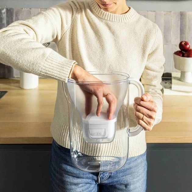 Фільтр-глечик Brita Style Essential MXPro 2.4л (1.4л очищеної води) з картриджем пісочний