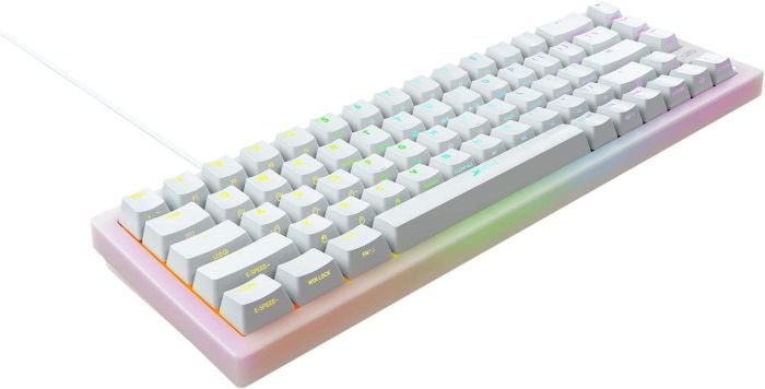 Клавіатура механічна Xtrfy K5 68Key, Kailh Red, USB-A, EN/UA, Hot-swap, RGB, Чорний
