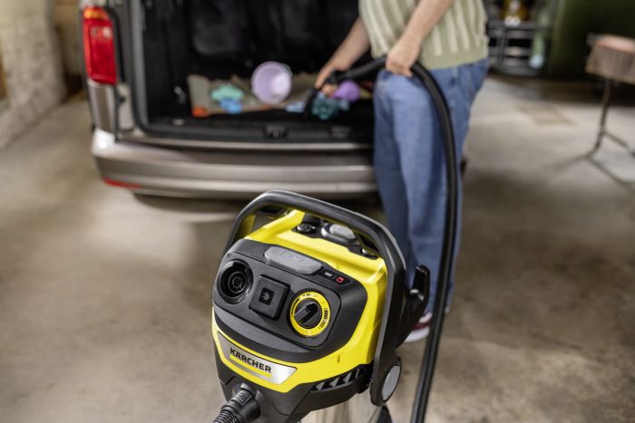 Пылесос профессиональный Karcher WD 7 Control P S 30/6/35/T 1400Вт 290мБар контейнер 30л 8.7кг