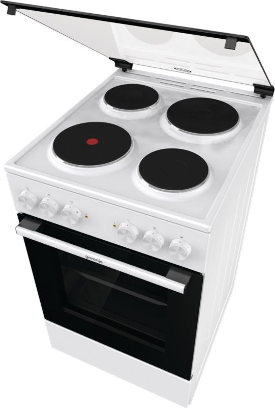 Плита Gorenje електрична , 68л, 50x60см, гриль, білий