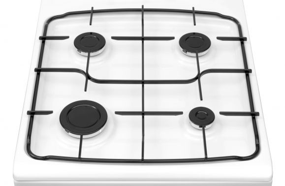 Плита Hansa газовая, 70л, 50x60см, газ-контроль, белый
