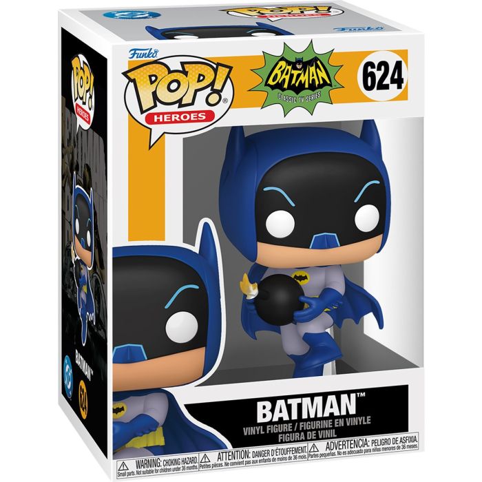 Фигурка Funko POP Heroes: Batman 66 S2 - Batman w/bomb