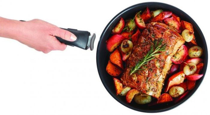 Набор посуды Tefal Ingenio Emotion, сменная ручка, 10 предметов, нержавеющая сталь, бакелит, пластие, силикон, стекло