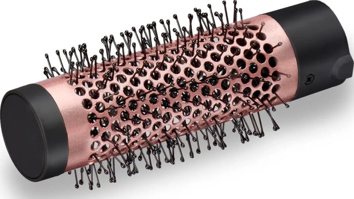 Фен-щітка Babyliss, 1000Вт, 2 режими, іоніз-я, хол. обдув, кераміка, чорний