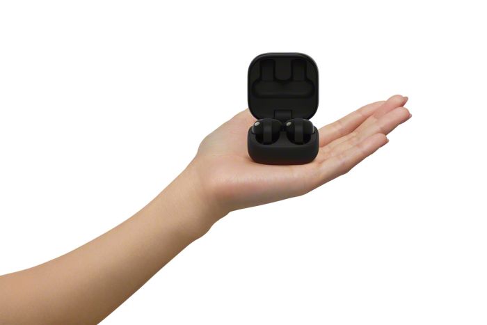Наушники TWS Sony LinkBuds Clip BT 5.3, IPX4, SBC, AAC, Mic, Черный