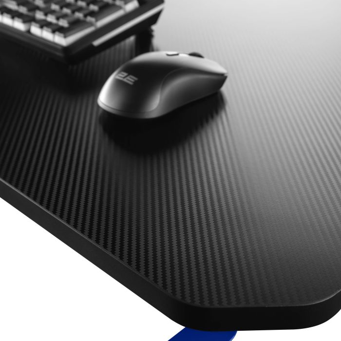 Стіл комп'ютерний 2E GAMING OTOROSHI, 120х60x75см, чорно-синій