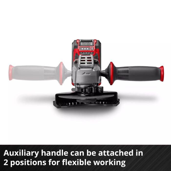 Шлифмашина угловая аккумуляторная Einhell Professional TP-AG 18/125 CE Q Li - Solo 18В акб 1х4А·го 125мм 3000-10500об/мин ЗУ 1.69кг