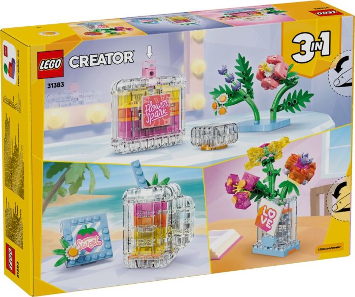 Конструктор LEGO Creator Флакон для парфумів із квітковим декором