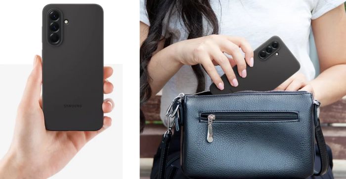 Чохол Samsung для Galaxy A56 (A566), Silicone Case, зелений