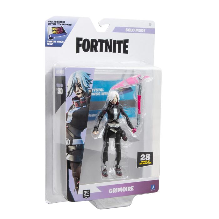 Коллекционная фигурка Fortnite Solo Mode Grimoire, 10см