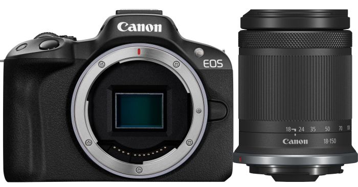 Цифр. фотокамера Canon EOS R50 + RF-S 18-150 IS STM Black