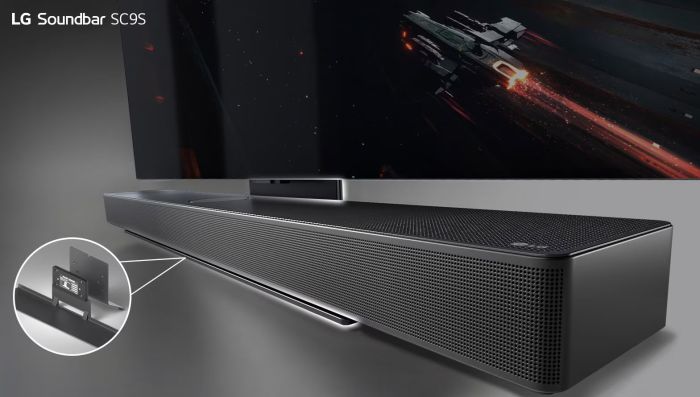 Саундбар LG SC9S 400Вт, 3.1.3, BT, HDMI-ARC, USB, саб, Dolby Atmos®, IMAX