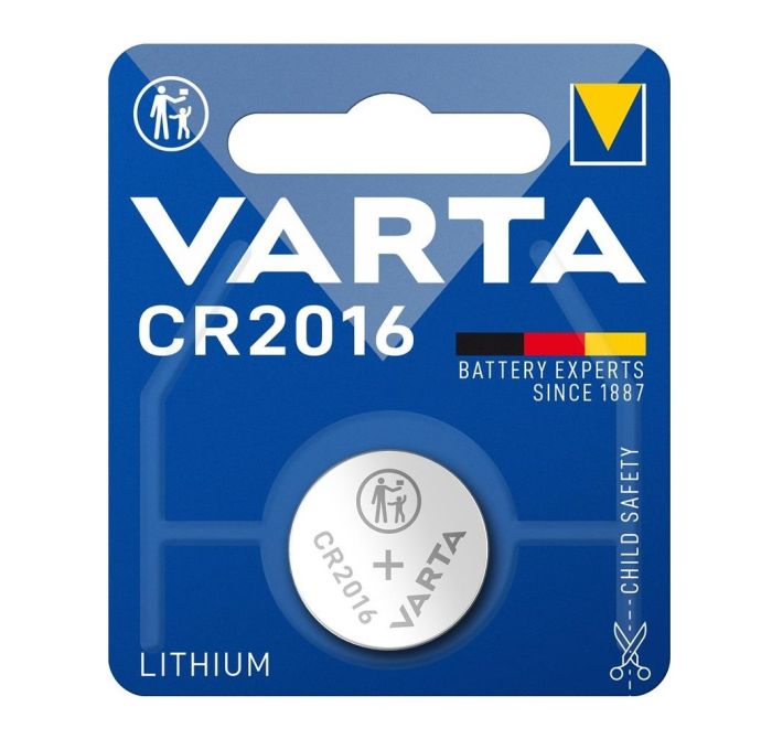Батарейка Varta літієва CR2016 блістер, 1 шт