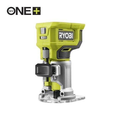 Фрезер кромковый аккумуляторный Ryobi ONE+ RTR18-0 18В цанга 6 и 6.35мм 20000-30000об·мин микрорегулировка LED подсветка 1.2кг без АКБ и ЗУ