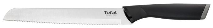 Набор ножей Tefal Comfort, с деревянной подставкой, 5шт. нержавеющая сталь, пластик, дерево, черный