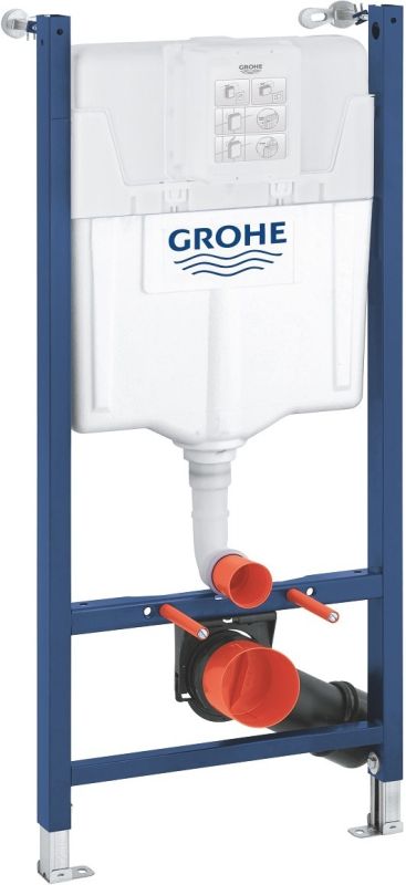 Комплект Grohe Mega Bundle унитаз с инсталляцией, раковина со смесителем и душевая система