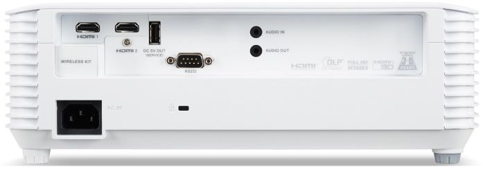 Проєктор домашнього кінотеатру Acer H6546Ki FHD, 5200 lm, 1.48-1.62, WiFi