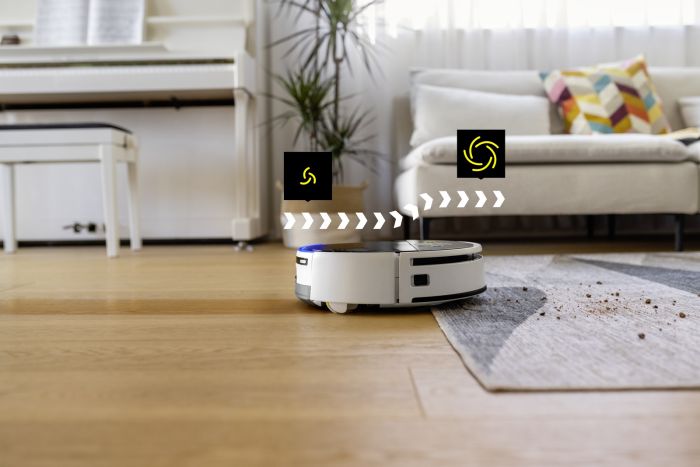 Робот-пилосос karcher RVF 7 Comfort, вологе прибирання, конт пил -0.25л, вода -0.30л, Bluetooth зарядна станція, білий