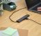 Хаб Trust Halyx 7-IN-1 USB-A > 7xUSB-А 3.2, Алюминий, 0.8м, Черный
