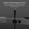 Кабель USB-C > USB-C зарядки/синхронизации Belkin 1м, 60Вт, Type-C, витой, силиконовый, с ремешком на магните, черный
