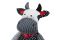 Мягкая игрушка Same Toy Корова/Бык 30см, черно-белый