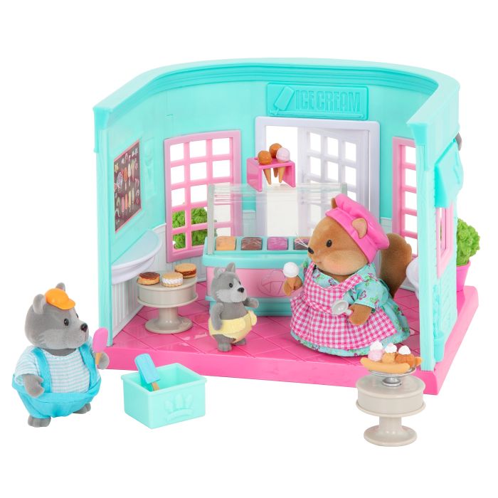 Игровой набор Li'l Woodzeez Павильон с мороженым