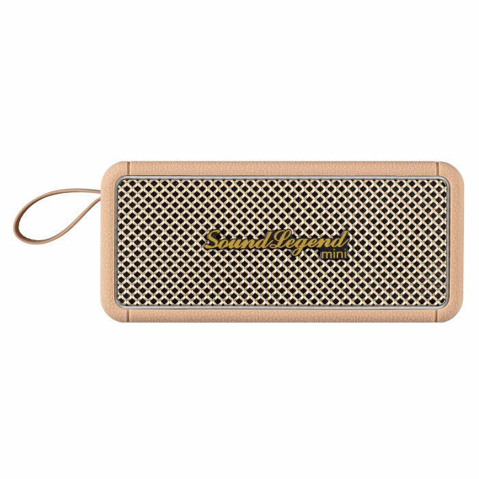 Портативная акустическая система 2E SoundLegend Mini 40Вт, BT 5.3, TWS, FLAC, MP3, WAV, EQ, Power Bank, IPX6, Коричневый