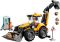 Конструктор LEGO City Жовтий екскаватор-навантажувач