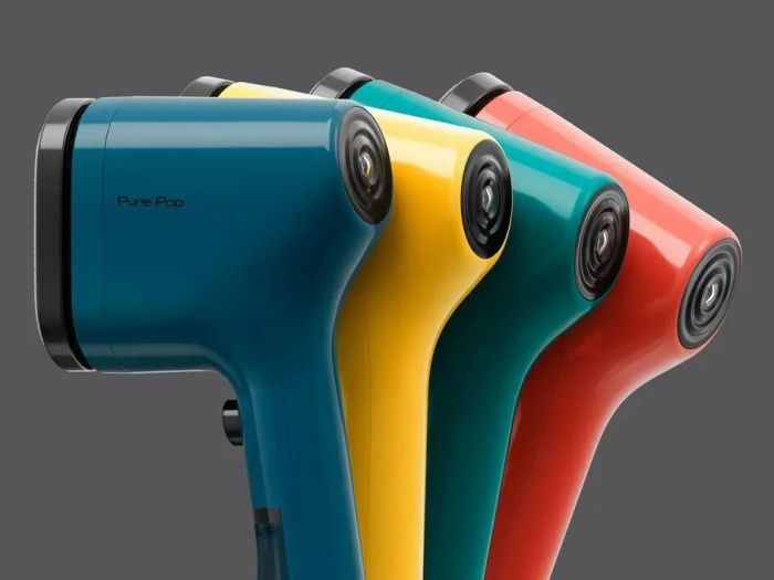Відпарювач Tefal компактний Pure Pop, 1300Вт, 70мл, постійна пара - 20гр, червоний