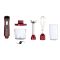 Блендер Russell Hobbs погружной Desire Red, 500Вт, чаша-500мл, венчик, мини-измел., красный