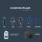 Пылесос Rowenta моющий Clean It Hot & Cold, 1150Вт, конт пыль -1,5л, вода -2,3л, 4 насадки, черно-золотой