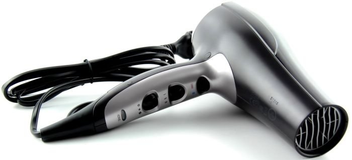 Фен Remington Pro-Air Turbo, 2400Вт, 3 режими, дифузор,турмалінова  іоніз-я, хол. обдув, чорний