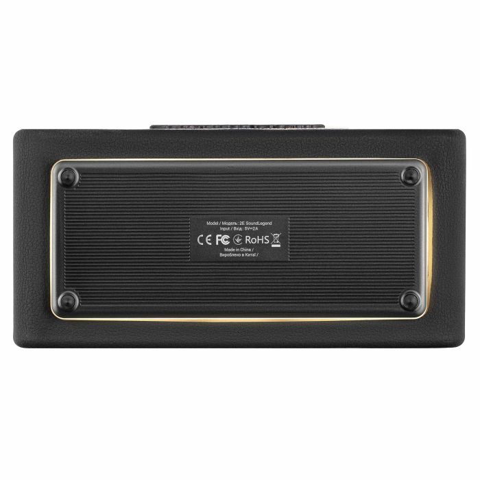 Портативна акустична система 2E SoundLegend 80Вт, BT 5.3, TWS, FLAC, MP3, WAV, EQ, PowerBank, IPX6, RGB, Чорний