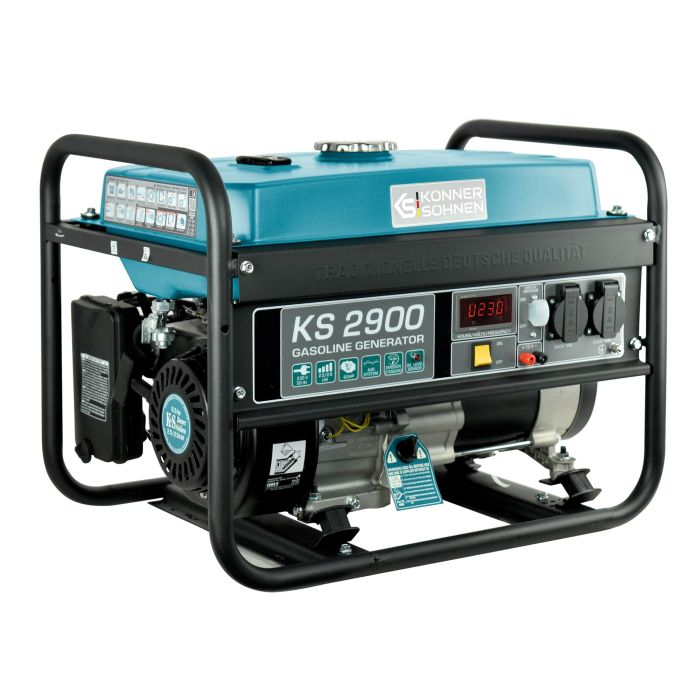 Генератор бензиновый Konner&Sohnen KS 2900, 230В, 2.9кВт, ручной запуск, 41.5кг