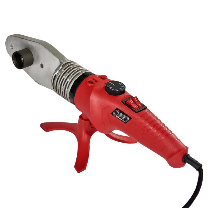 Паяльник для пластикових труб Vitals LP 6150CC dual 750/1500Вт 0-300°C насадки 20; 25; 32; 40; 50; 63мм кейс