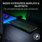 Клавіатура механічна BlackWidow V4 Low-profile HyperSpeed, 104key, Yellow Switch, USB-A/WL/BT, EN, RGB, чорний