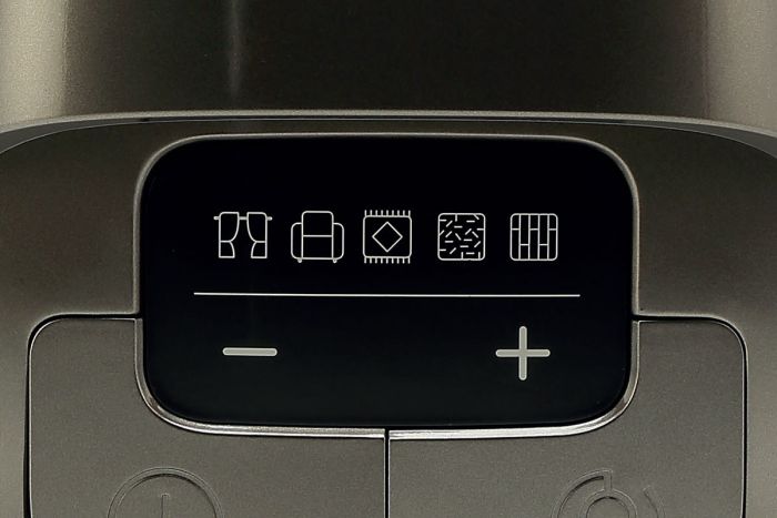 Пылесос Gorenje контейнерный, 700Вт, конт пыль -3.3л, HEPA, щетка Xpand Zone, сенсорное упр, красный