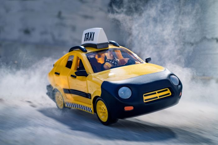 Ігровий набір Fortnite Joy Ride Vehicle Taxi Cab, Cabbie