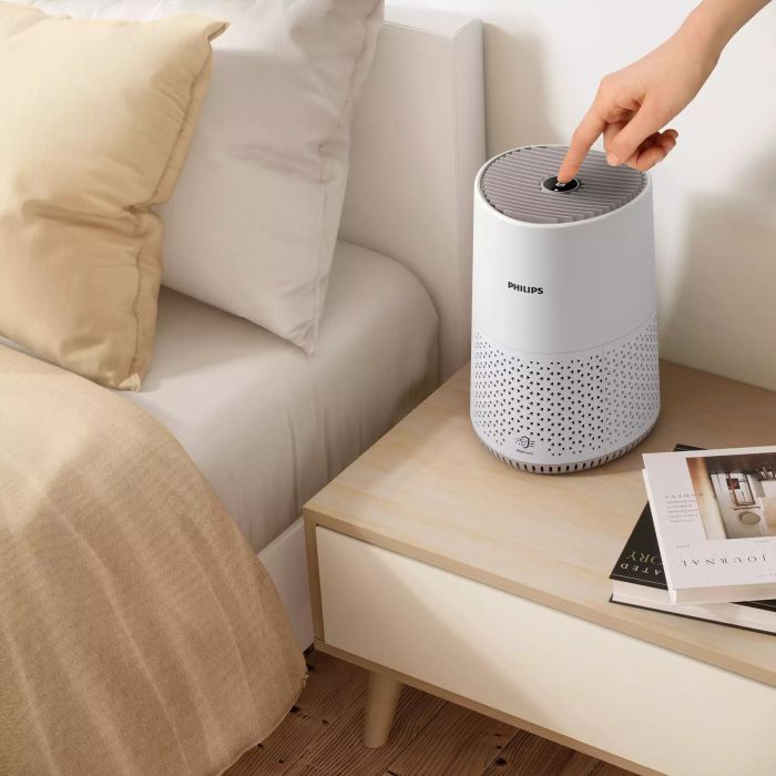 Очиститель воздуха Philips Series 600i, 40м2, 170м3/час, дисплей, HEPA фильтр, Wi-Fi, 3 режима, белый