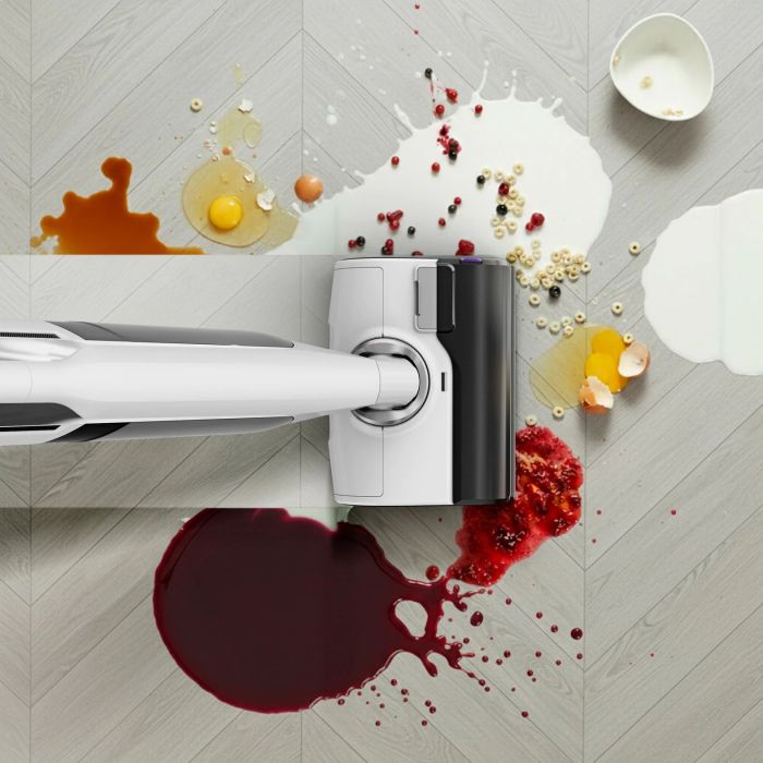 Пилосос Rowenta безпровідний миючий X-Clean 12, 21000Па, конт пил -0.72л, конт для води-0.79л, автон. робота до 65хв, вага-7.77кг, НЕРА, білий