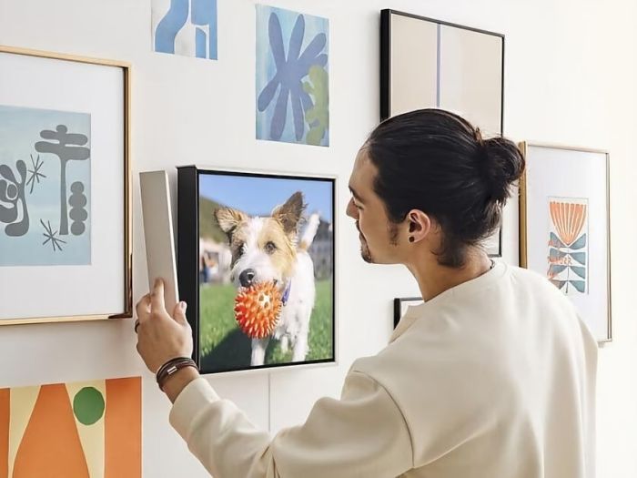 Акустическая система Samsung Music Frame HW-LS60D 120Вт, 2.0, BT, Wi-Fi, Dolby Atmos, черный